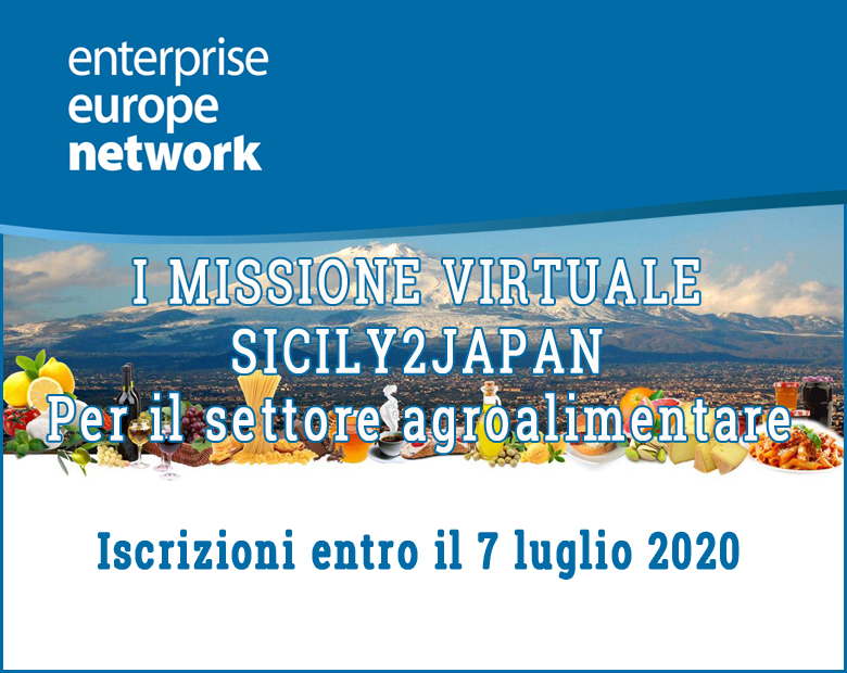 I^ Missione Virtuale Sicilia-Giappone per l`Agroalimentare - 28/05/2020