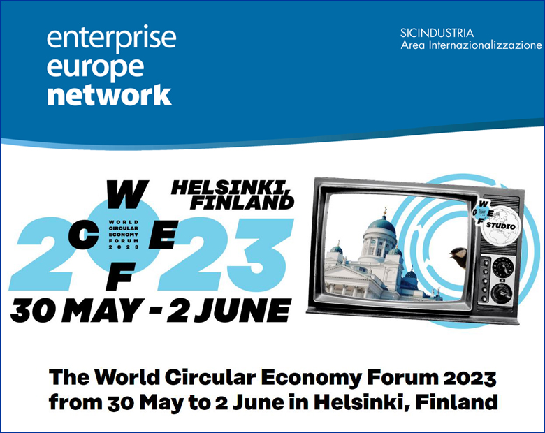 WORLD CIRCULAR ECONOMY FORUM 2023 - 30 maggio 2023 - 18/04/2023